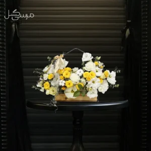 فلاور بگ چوبی فلزی جذاب برای خاص پسندان