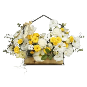 فلاور بگ چوبی فلزی جذاب برای خاص پسندان