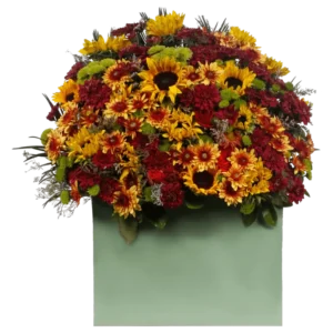 باکس گل مربعی