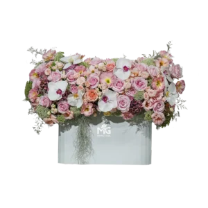 باکس گل تبریک دخترونه