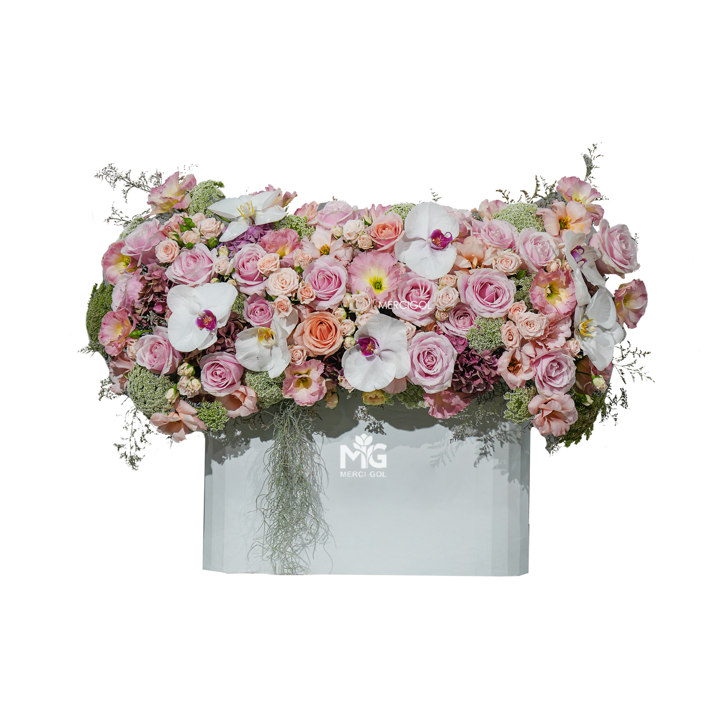 باکس گل و میوه بزرگ و جذاب برای مهمانی