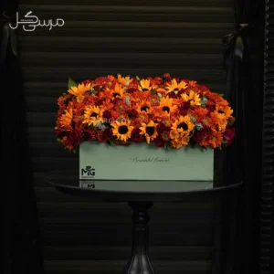 باکس گل سرخابی و جذاب مناسب عرض تبریک