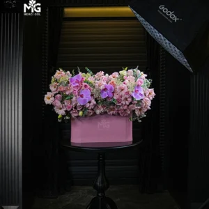 باکس گل جذاب با رنگ بندی سوپر پاستیلی BB171 -J-2