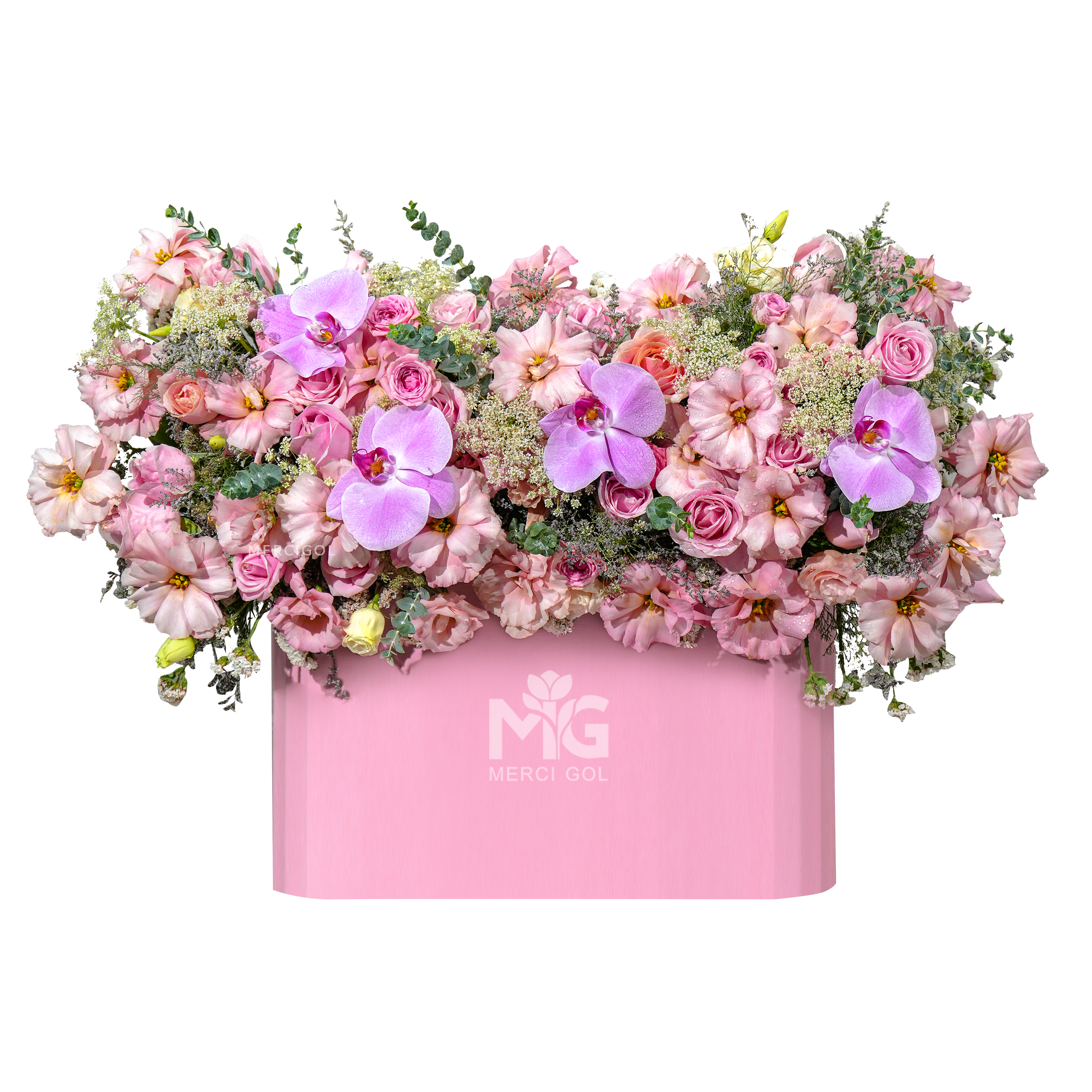 باکس گل و میوه بزرگ و جذاب برای مهمانی