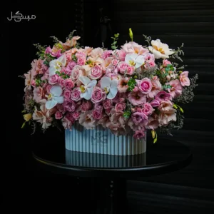 باکس گل سوپرپاستیلی جذاب و دخترونه برای سورپرایز کردن عزیزان