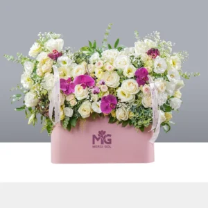 باکس گل عرض تبریک دخترانه BB275-J-3