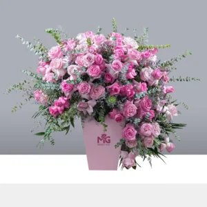 باکس گل فول رز کلاسیک BB281-J