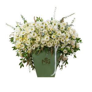 باکس گل کلاسیک رنگ نود