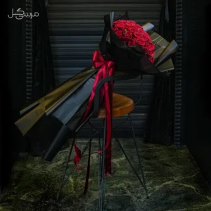دسته گل فول رز