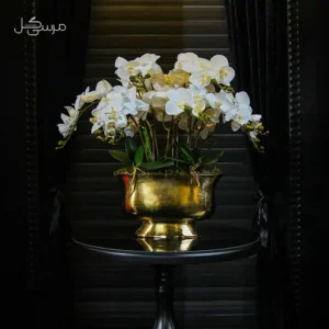 گلدان کلاسیک ارکیده مصنوعی