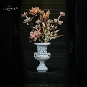 گلدان کلاسیک پلی رزین مصنوعی