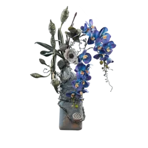 گلدان گل مصنوعی طرح کلاسیک MS022