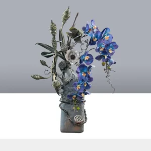 گلدان گل مصنوعی طرح کلاسیک MS022-1