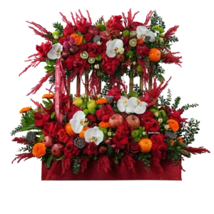 باکس رز و میوه یلدایی