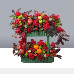 باکس گل میوه یلدایی