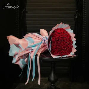 دسته گل لوکس فول رز هلندی