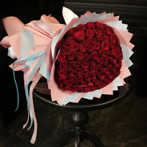 دسته گل لوکس فول رز هلندی