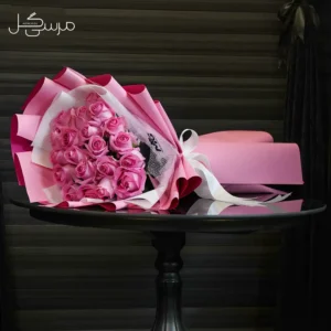 دسته گل مینیمال رز دخترانه