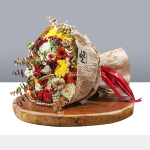 دسته گل مینیمال زنبوری