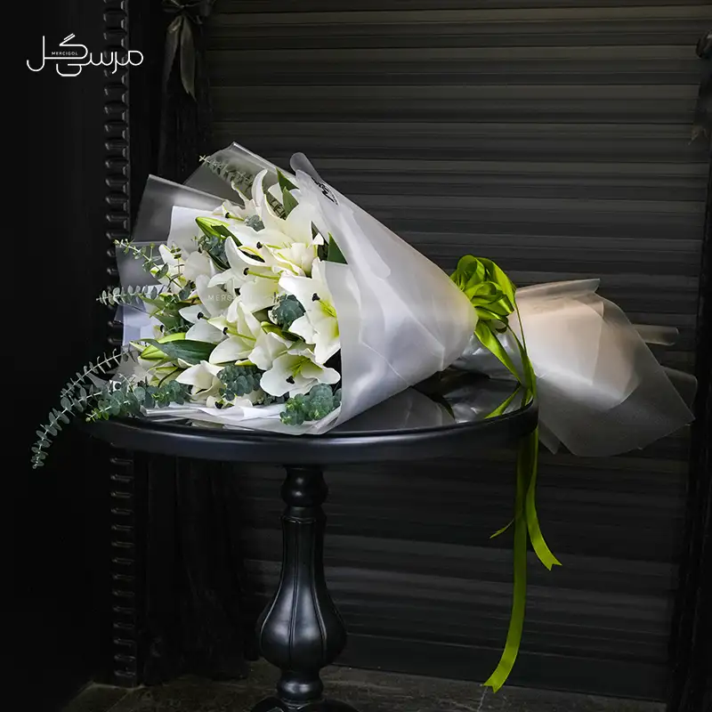 دسته گل لیلیوم اورینتال