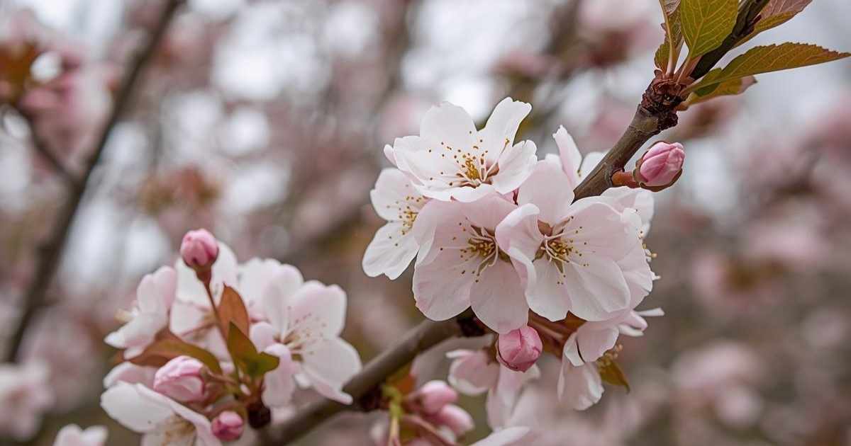 شکوفه‌های بهاری