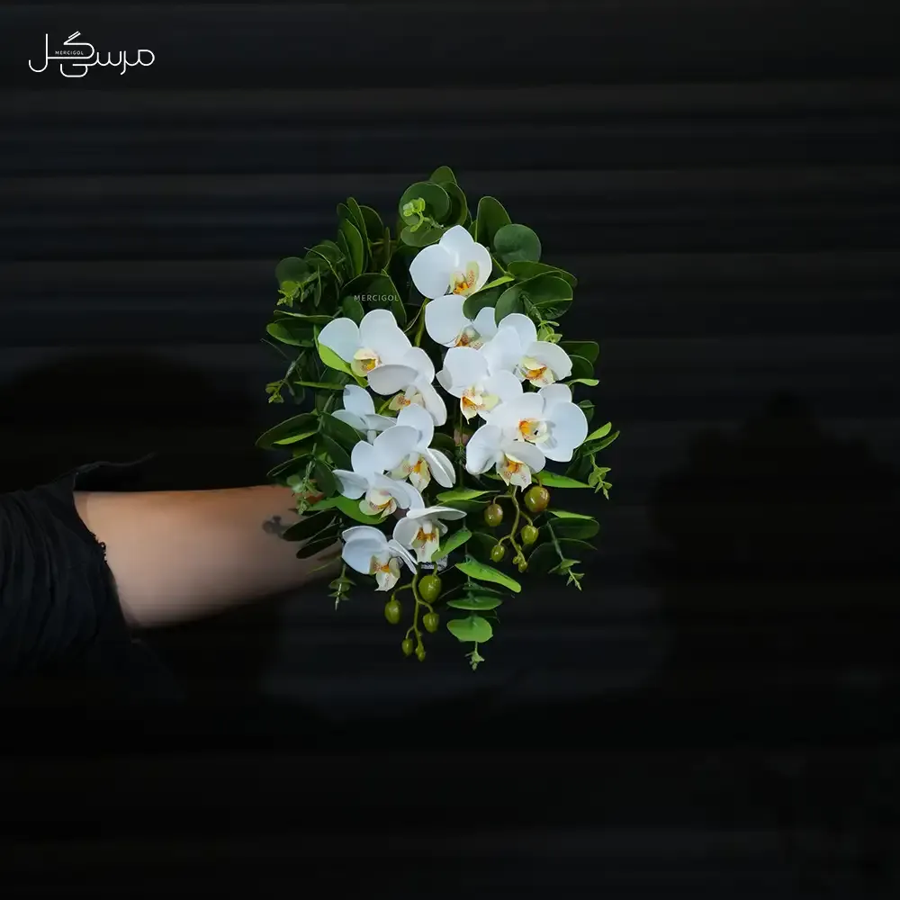 دسته گل عروس ارکیده